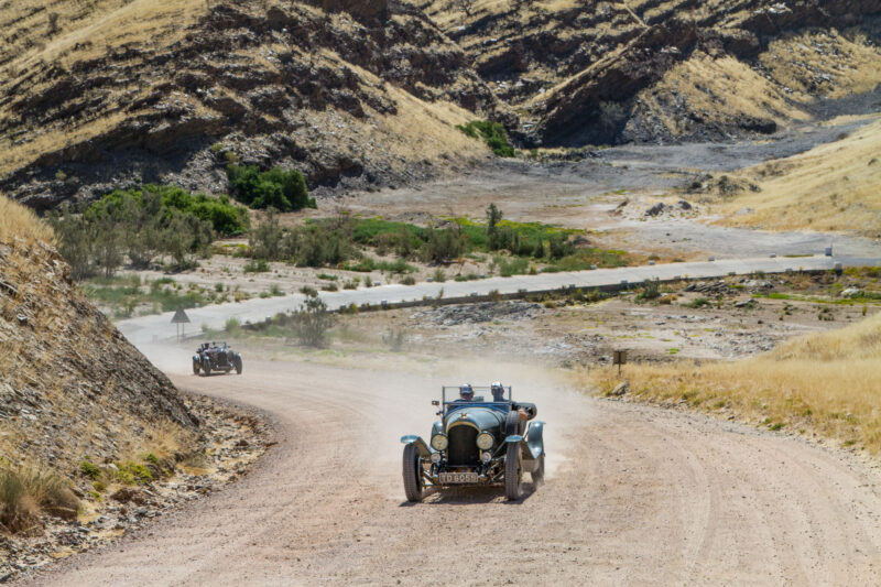 Vintage Bentley's in Africa.