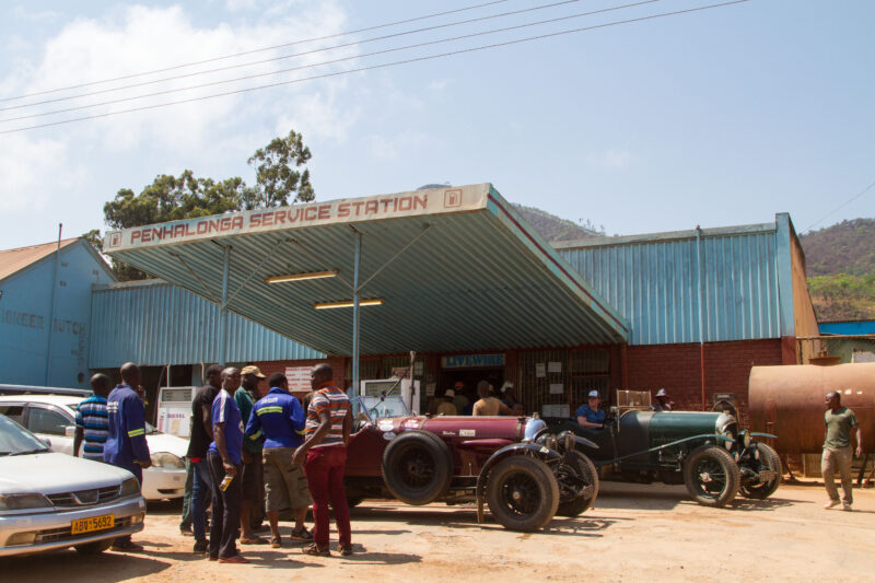 Vintage Bentley's in Africa.
