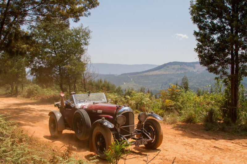 Vintage Bentley's in Africa.