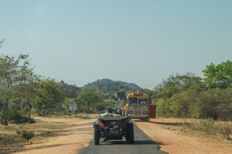Vintage Bentley's in Africa.