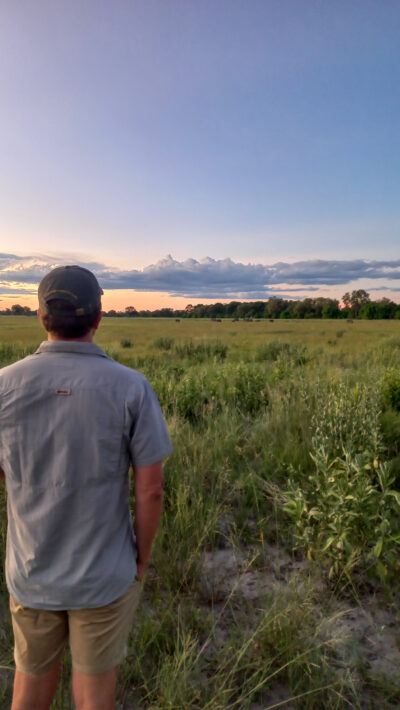 A moment to pause and reflect on the month spent learning in the bush!